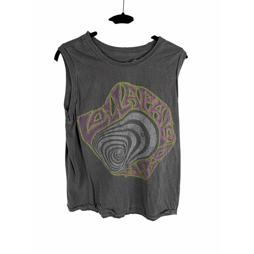 Lollapolloza grey tank from 2021- size s